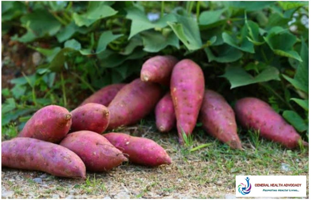 Sweet potatoes health benefits 